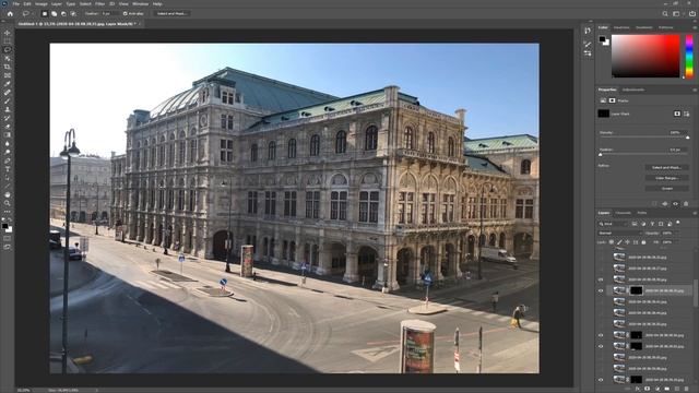 Empty and Full Street - Lesson 8 - Adobe Photoshop CC 2020 смотреть онлайн