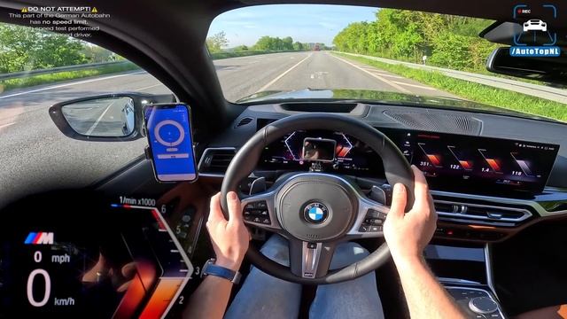 2024 BMW M340d Is A 700NM DIESEL MONSTER On The GERMAN AUTOBAHN