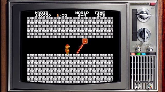 Прохождение игры Super Mario Bros (1985) Dendy смотреть онлайн