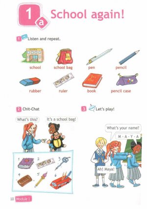 Учебник Спотлайт Быкова 3 класс стр. 10.