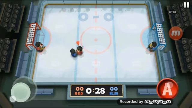 Обзор игры::Ice Rage:Hockey Free смотреть онлайн