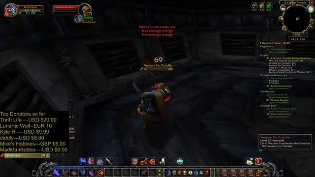 WoW Classic Rogue Poison Quest--How to learn poisons as a Rogue--Horde смотреть онлайн