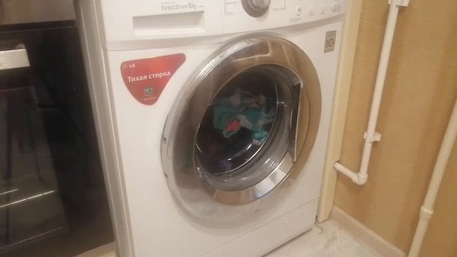 Стиральная машина Быстро 30 / 30 градусов / 800 оборотов / модель машинки F1089ND Lg смотреть онлайн