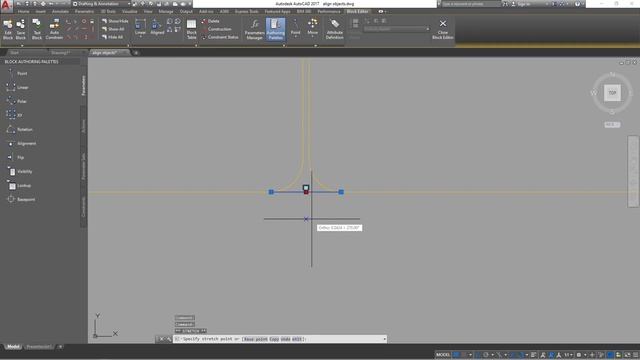 AutoCAD Tips, How to Align dynamic block with Parameter! #autocad #cad #design #tutorial смотреть онлайн