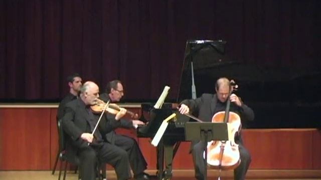 UNCSA faculty Genualdi, Whitehouse & Larsen. Schubert - Trio Op. 99 (I) смотреть онлайн