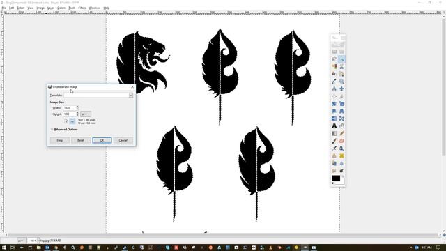 How to turn any greyscale picture into an SVG using GiMP смотреть онлайн