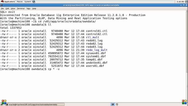 Oracle Database backup - Cold Backup смотреть онлайн