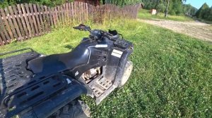 Запуск квадроцикла Stels ATV300 после двух лет простоя