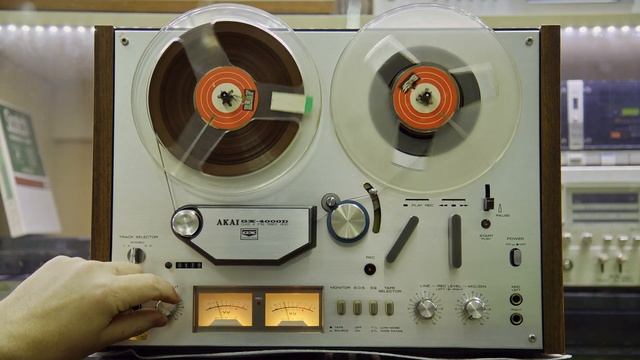 ТЕСТ КАТУШЕЧНОГО МАГНИТОФОНА AKAI GX-4000D