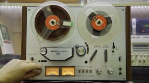 ТЕСТ КАТУШЕЧНОГО МАГНИТОФОНА AKAI GX-4000D