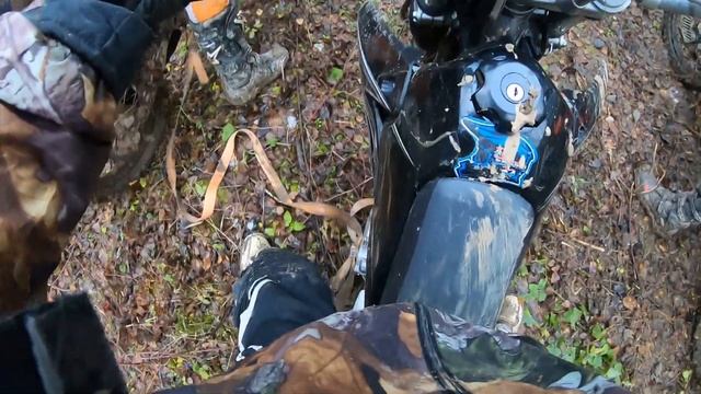 У нас первые иногородние гости (часть 2) Gaz Gaz/ KTM.DRZ. Kawasaki смотреть онлайн