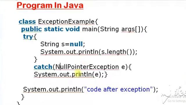 NullPointerException in java ||NullPointerException java In Hindi смотреть онлайн