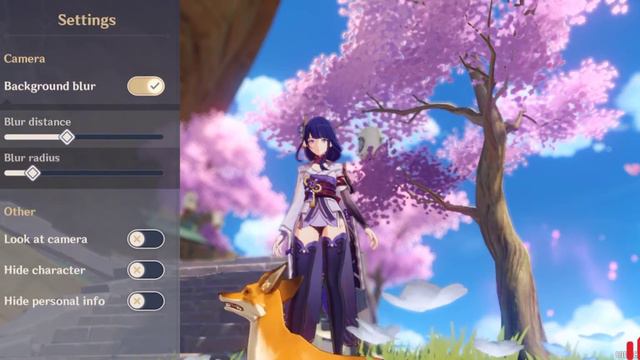 Baal took a photo with Yae Miku's Fox form (Genshin impact) смотреть онлайн