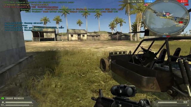 Battlefield 2 Multiplayer 2020 Wake Island Stealing The Enemy Chopper 4K смотреть онлайн