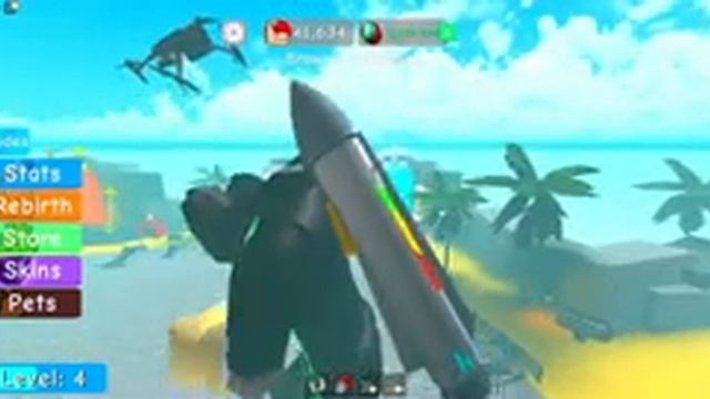 СИМУЛЯТОР КАЧКА 4 ? КАЧОК, ТЫ ВИДЕЛ МОЙ НОВЫЙ ПРИЁМ НОКАУТ В ДРИЩ? Roblox Weight Lifting Simulator смотреть онлайн