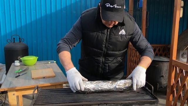 КРОЛИК НА МАНГАЛЕ.КАК ВКУСНО ЗАПЕЧЬ КРОЛИКА. ОВОЩИ ГРИЛЬ смотреть онлайн