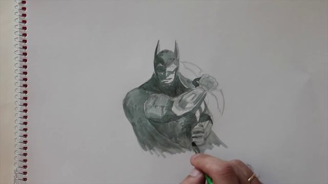 Рисуем Бэтмена / Batman Arkham Knight Art смотреть онлайн