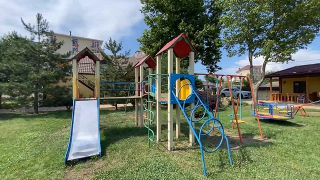 Обзор детской площадки — База отдыха Тюльпан смотреть онлайн