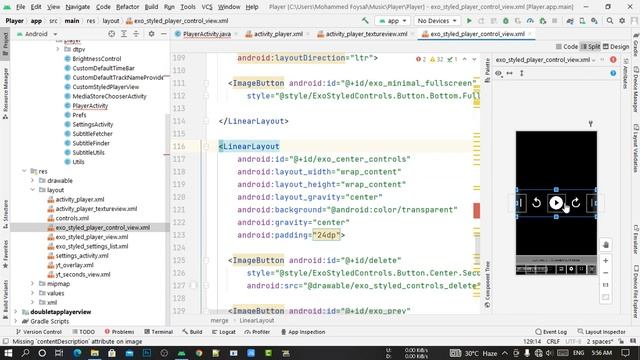Video Player On Android with Free Source Code || Android Studio смотреть онлайн