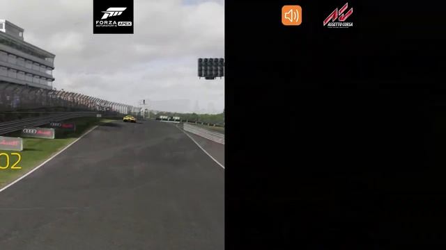 Forza 6 Apex VS Assetto Corsa in Corvette C7 GT3 R | Compare | Sound | HD | 1080 | PC смотреть онлайн