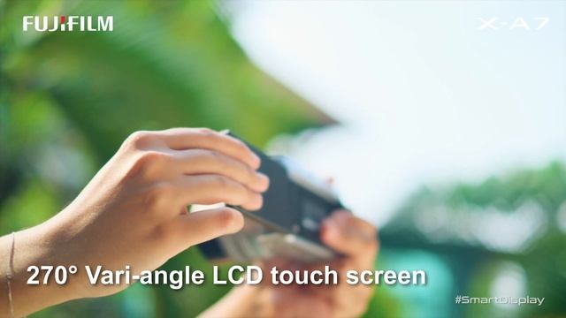 FUJIFILM X-A7 Promotional Video - Smart Display смотреть онлайн