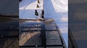 НАВЕС АРОЧНЫЙ 4Х6 с монолитным поликарбонатом