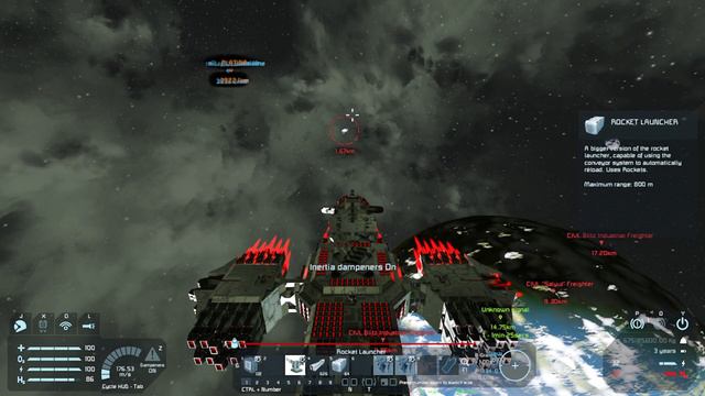 Space Engineers Test#1 Artillery Gatling Gun