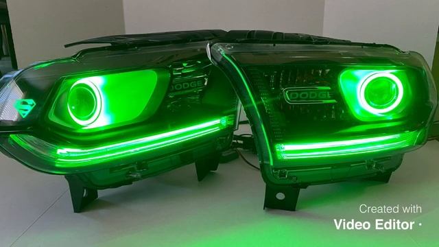 2014 - Up custom Dodge Durango headlights смотреть онлайн