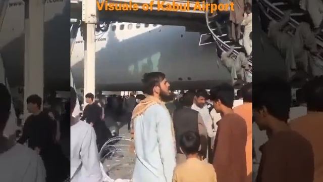 Visuals Of Kabul Airport Afghanistan | Taliban | US Army