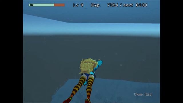 Anime gameplay (005) - Diving Practice with Unity-chan (wersja 0.01) смотреть онлайн