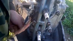 Установка зажигания на лодочный мотор Вихрь 30