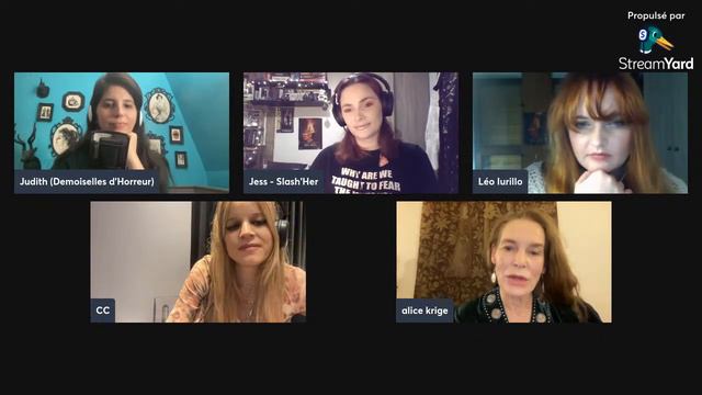 SHE WILL : entretien avec Charlotte Colbert et Alice Krige, par la S'Horrorité смотреть онлайн