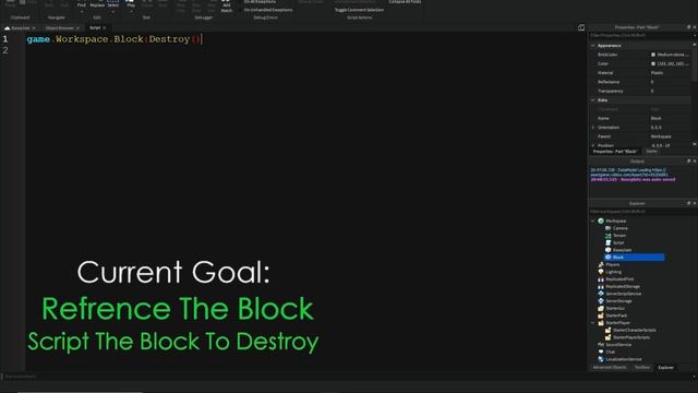 :Destroy() Explained | Roblox Studio Tutorial смотреть онлайн