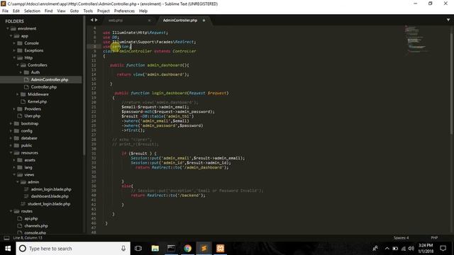 laravel create full project bangla part-9 смотреть онлайн