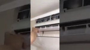 Чистка кондиционера (сплит-системы) без разбора