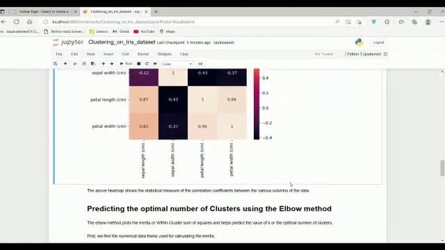 K-Means Clustering on Iris Dataset using Unsupervised ML in Python-The Sparks Foundation,GRIP, Task смотреть онлайн