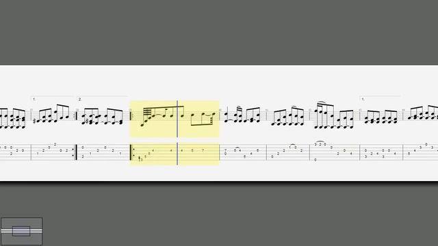 Наутилус Помпилиус Прогулки по воде Фингерстайл песни на гитаре табы смотреть онлайн