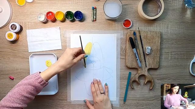 Урок рисования для детей - рисуем Весеннего ЗаЮ. смотреть онлайн