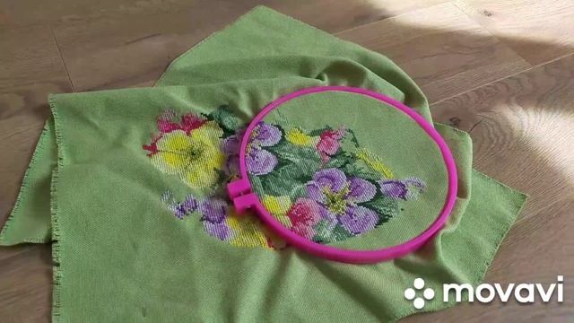 ВЫШИВАЮ ПРИ СЛУЧАЕ!) ПРИМУЛЫ ИЗ ЖУРНАЛА СЮЗАННА РУКОДЕЛИЕ! смотреть онлайн