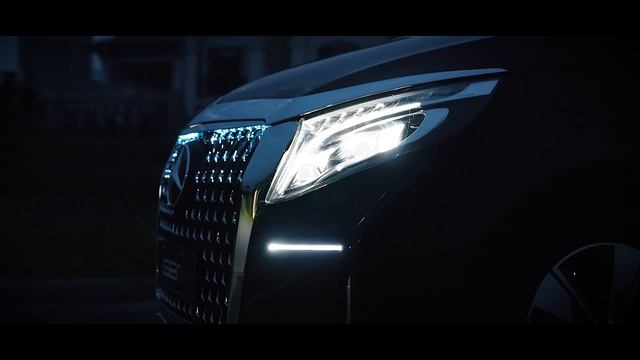 GBT Factory New Design Honour Star Version 1 Model body kit For Mercedes-benz V model смотреть онлайн