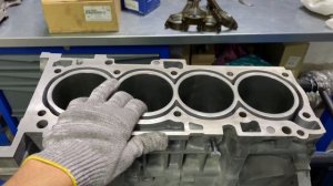 Хендай Санта Фе 2.4 G4KE.Ревизия мотора.Удаляем балансиры и гильзуем блок.