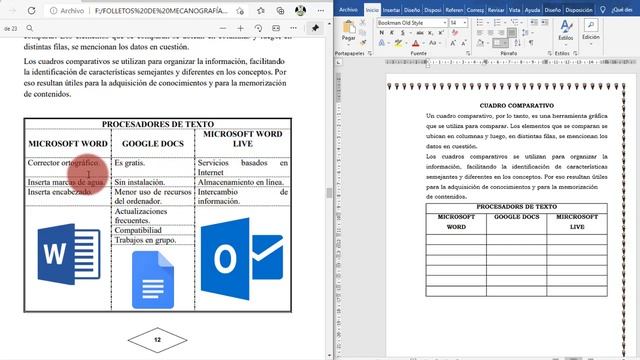 CUADRO COMPARATIVO PAGINA 12 TAC 1 смотреть онлайн