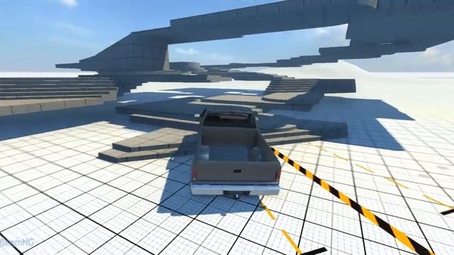 BeamNG on nVidia GT 740M - Softbody Physics! смотреть онлайн