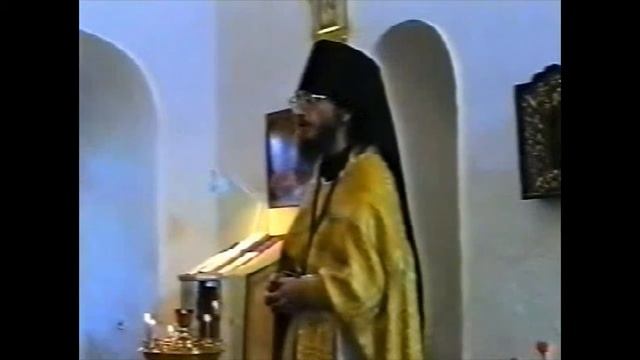 Последняя проповедь о. Амвросия Тимрота в Бобреневом монастыре 25 июля 1998 г.