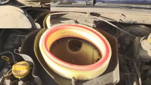 Замена воздушного фильтра Renault или DACIA SANDERO 1.4