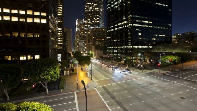 Los Angeles Traffic Time Lapse, California, LA Rush Hour Street Videos