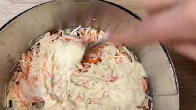 Салат с крабовыми палочками и авокадо ? смотреть онлайн