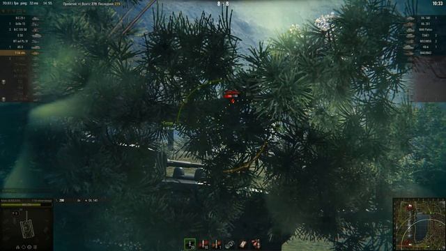 Т-54 облегчённый, Ласвилль, Стандартный бой смотреть онлайн