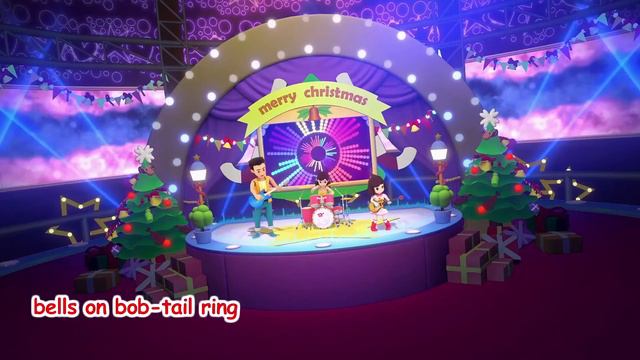 Jingle Bell Ver2, English Nursery Rhyme, Lekoo, LeTV Kids Channel смотреть онлайн