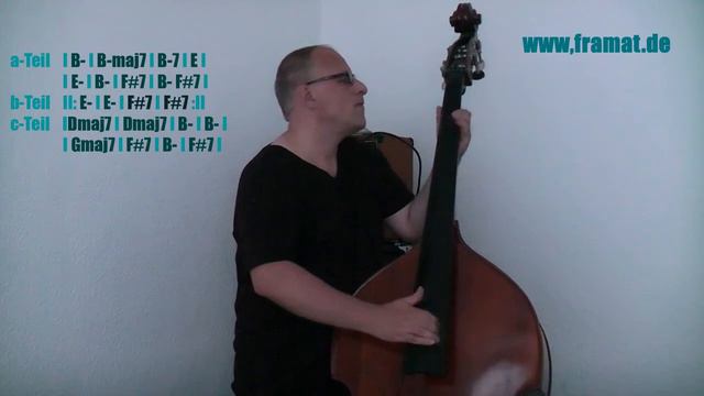 upright bass pattern with chords смотреть онлайн